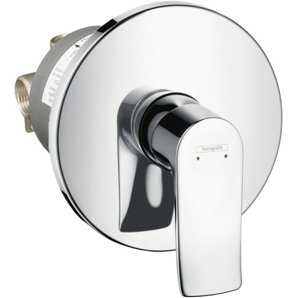 Смеситель Hansgrohe Metris 31686000 С ВНУТРЕННЕЙ ЧАСТЬЮ, для душа