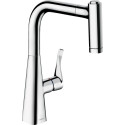 Смеситель Hansgrohe Metris M71 14834000 для кухонной мойки, хром