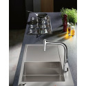Смеситель Hansgrohe Metris M71 14834000 для кухонной мойки, хром