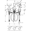 Смеситель Hansgrohe Metropol Classic 31306000 для раковины