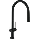 Смеситель Hansgrohe Talis M54 72800670 для кухонной мойки, матовый черный
