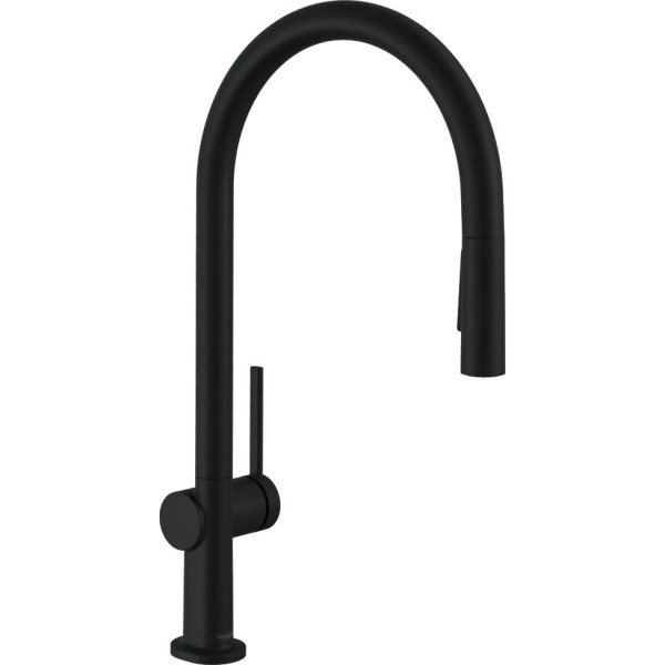 Смеситель Hansgrohe Talis M54 72800670 для кухонной мойки, матовый черный