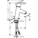 Смеситель Hansgrohe Talis S 72010000 для раковины