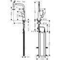 Смеситель Hansgrohe Talis Select M51 73867000 для кухонной мойки, хром