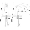 Смеситель Lemark Melange LM4906CW для раковины