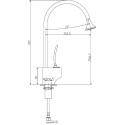 Смеситель Lemark Soul LM6005C для кухонной мойки
