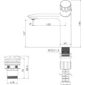 Смеситель Lemark Wing LM5306C для раковины