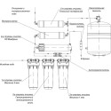 Смеситель Paulmark Magneto Ma213118-CR для кухонной мойки, хром с системой обратного осмоса