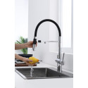 Смеситель Paulmark Magneto Ma213118-CR для кухонной мойки, хром с системой обратного осмоса