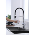 Смеситель Paulmark Magneto Ma213118-CR для кухонной мойки, хром с системой обратного осмоса