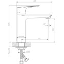 Смеситель Rossinka RS27 RS27-13 для раковины