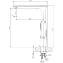 Смеситель Rossinka Z Z35-27U для кухонной мойки