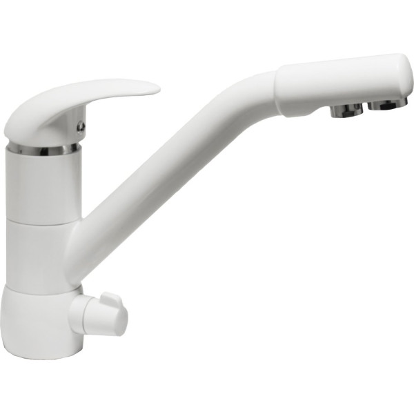 Смеситель Seaman Barcelone SSL-5361 Snow для кухонной мойки