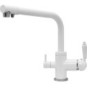 Смеситель Seaman Barcelone SSL-5384 Snow для кухонной мойки