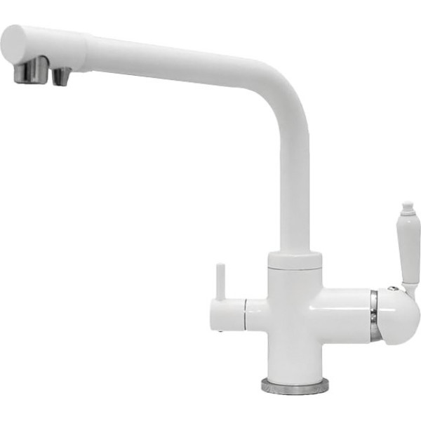 Смеситель Seaman Barcelone SSL-5384 Snow для кухонной мойки