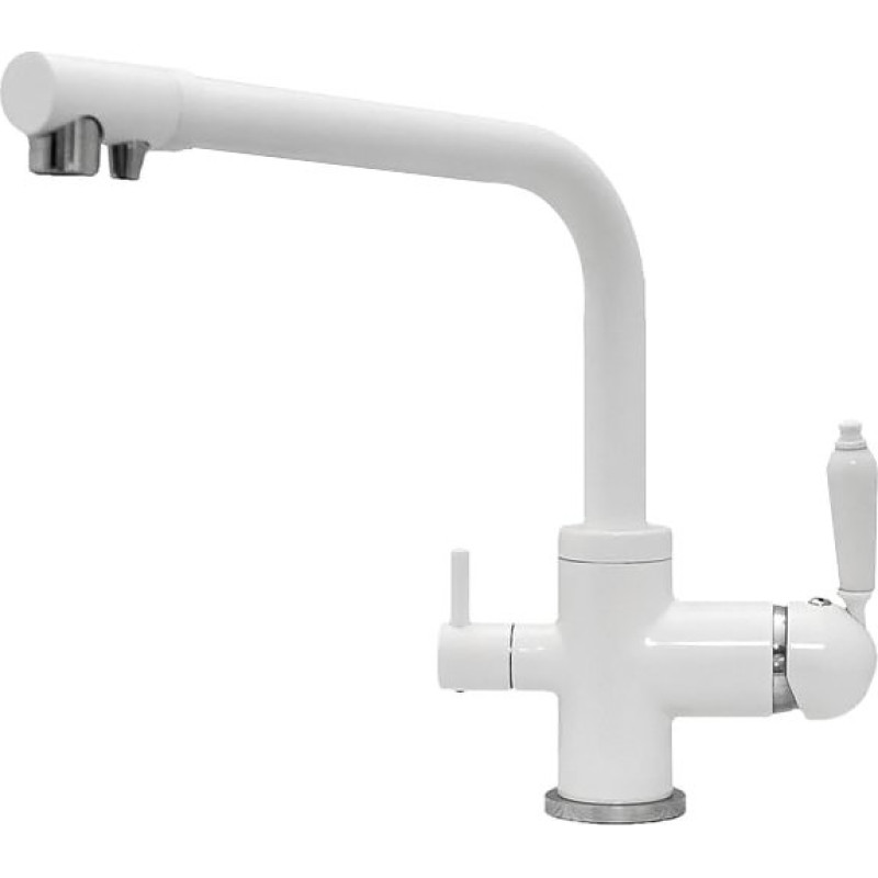 Смеситель Seaman Barcelone SSL-5384 Snow для кухонной мойки