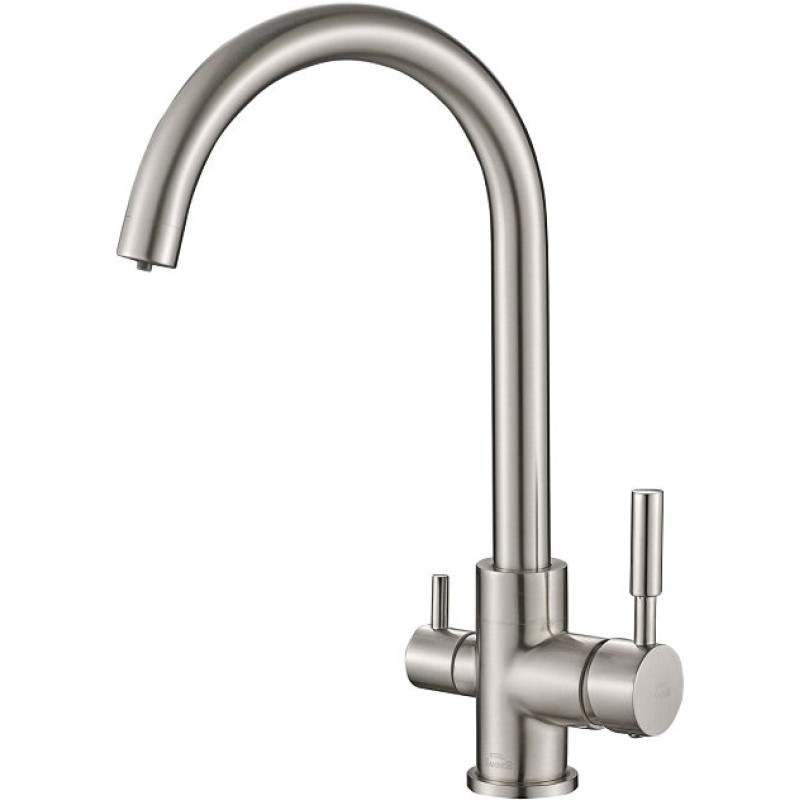 Смеситель Steel Hammer SH 713 SATIN для кухонной мойки
