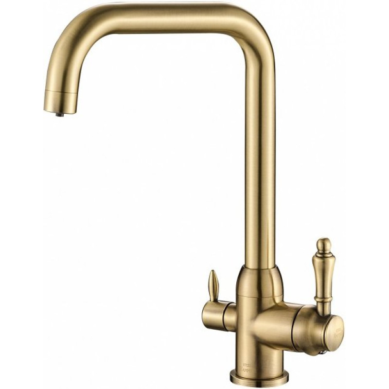 Смеситель Steel Hammer SH 725 BRONZE для кухонной мойки