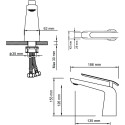 Смеситель Timo Olivia 3161/00F для раковины