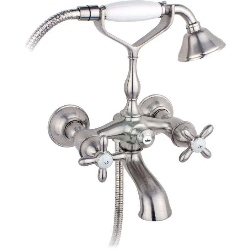 Смеситель Timo Ritz 0144Ysilver для ванны с душем