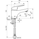 Смеситель Vidima Fine BA384AA для раковины