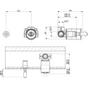 Смеситель Villeroy & Boch Dawn TVW10619A15161 С ВНУТРЕННЕЙ ЧАСТЬЮ, для раковины