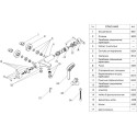Смеситель Wasserkraft Berkel 4801 для ванны с душем