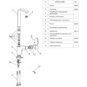 Смеситель Wasserkraft Dinkel 5807 для кухонной мойки