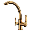Смеситель Zorg Clean Water ZR 314 YF-33 BR для кухонной мойки
