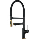 Смеситель Zorg Inox SZR-1010 BR/GRAFIT для кухонной мойки, бронза, графит