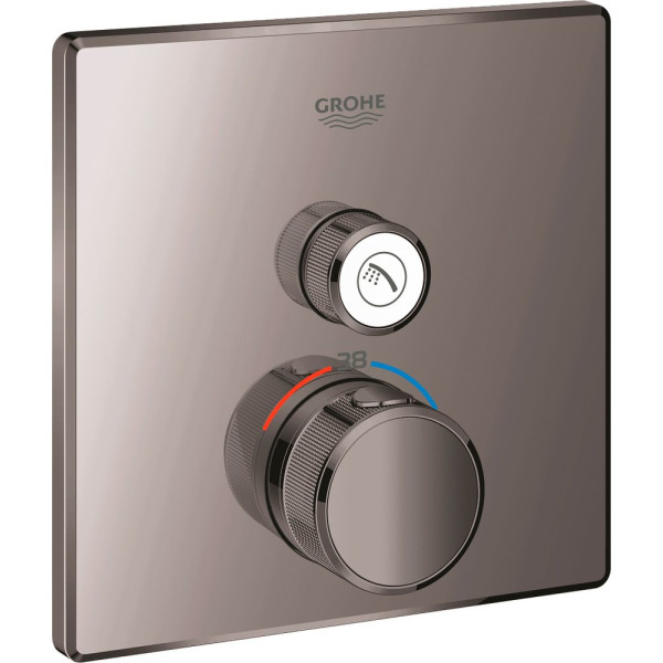 Термостат Grohe Grohtherm SmartControl 29123A00 для душа, темный графит