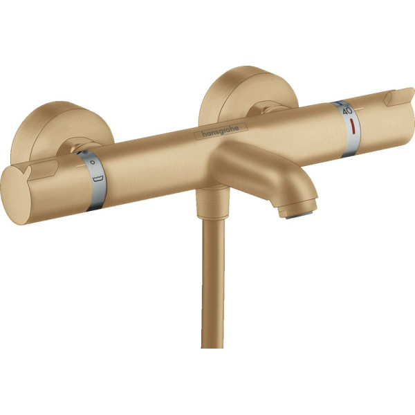 Термостат Hansgrohe Ecostat Comfort 13114140 для ванный с душем, шлифованная бронза