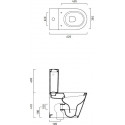 Унитаз-компакт Catalano Zero 62