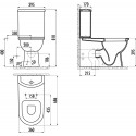 Унитаз-компакт Creavit Selin SL311