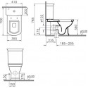 Унитаз-компакт VitrA Serenada 9722B003-7203