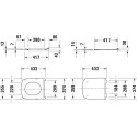 Унитаз подвесной Duravit DuraStyle 2552090000 + ершик