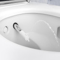Унитаз подвесной Geberit AquaClean Mera Comfort 146.214.21.1 с системой удаления запахов, глянцевый хром