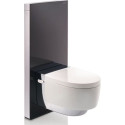 Унитаз подвесной Geberit AquaClean Mera Comfort 146.214.21.1 с системой удаления запахов, глянцевый хром