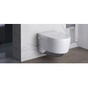 Унитаз подвесной Geberit AquaClean Mera Comfort 146.214.21.1 с системой удаления запахов, глянцевый хром