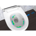 Унитаз подвесной Geberit AquaClean Mera Comfort 146.214.21.1 с системой удаления запахов, глянцевый хром