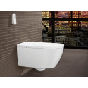Унитаз подвесной Villeroy & Boch Viclean V0E100R1 альпийский белый, с функцией биде