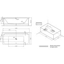 Акриловая ванна AM.PM Inspire V2.0 180х80 без гидромассажа