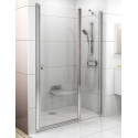 Душевая дверь в нишу Ravak CSD2-120 Transparent, профиль сатин