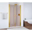 Душевая дверь в нишу Vegas Glass E2P 95 09 05 профиль золото, стекло бронза