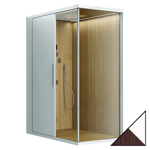 Душевая кабина AM.PM Admire Suite 140x100 L пристенная, с баней