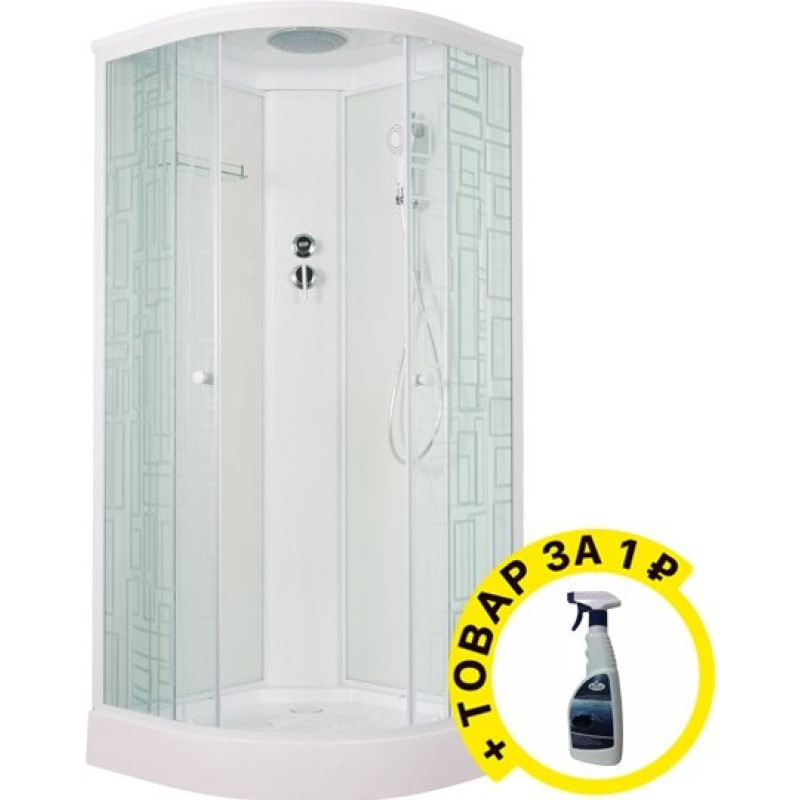 Душевая кабина Bolu Sektors BL-100n + средство