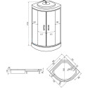 Душевая кабина Erlit Comfort ER3510P-C3-RUS