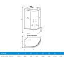 Душевая кабина Erlit Comfort ER3512TPL-C4-RUS