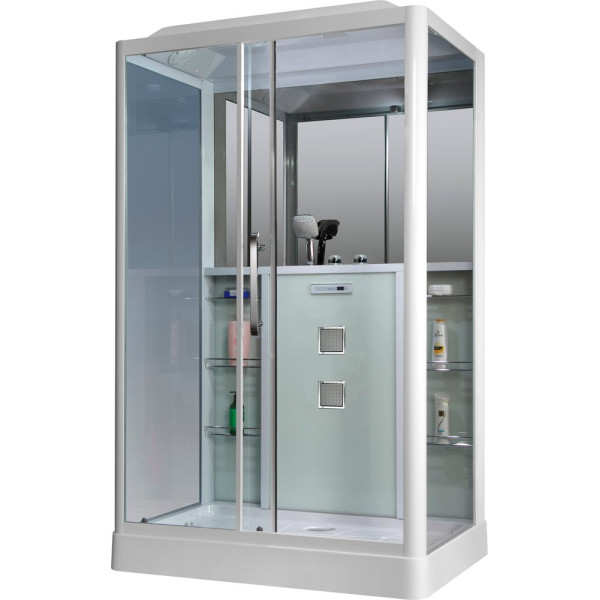 Душевая кабина Grossman GR-128 L 135x90 см белая