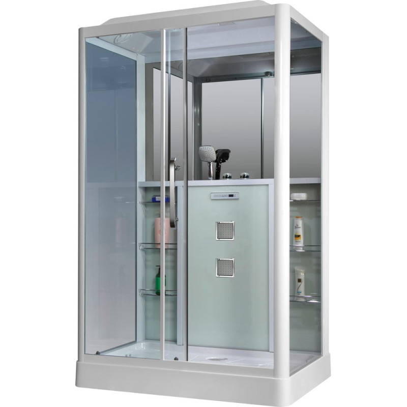 Душевая кабина Grossman GR-128 L 135x90 см белая